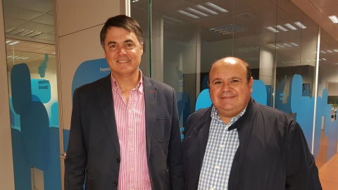 Carlos Rojas y Jos&eacute; Robles