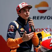 El piloto Marc Márquez El piloto Marc Márquez
