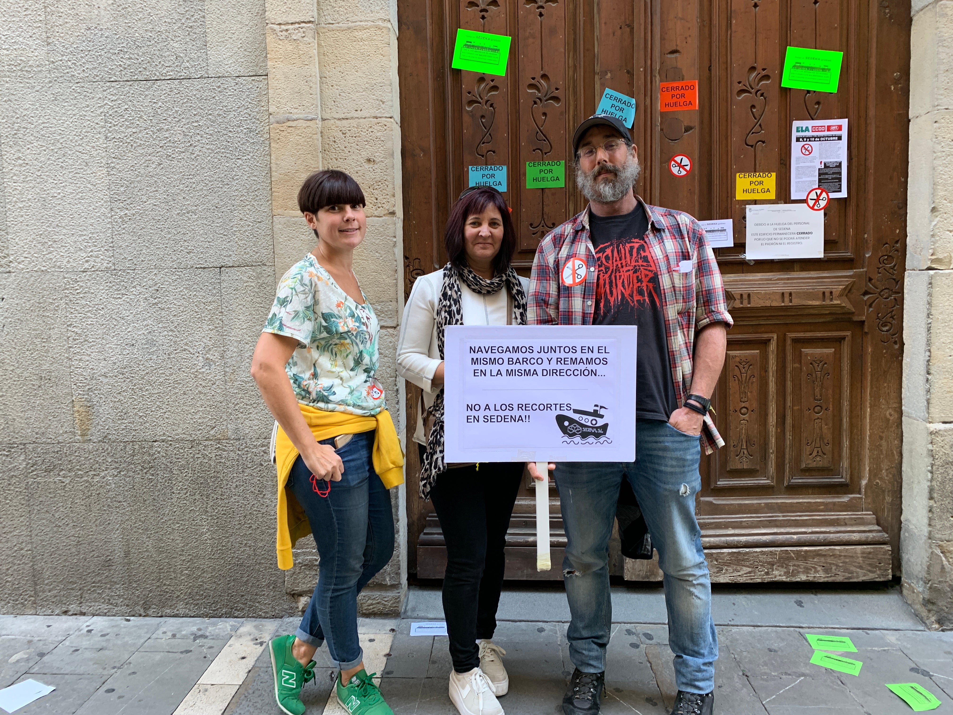 Ainara Izko: “Confiamos en lograr una mejora en nuestras condiciones laborales” Ainara Izko: “Confiamos en lograr una mejora en nuestras condiciones laborales”