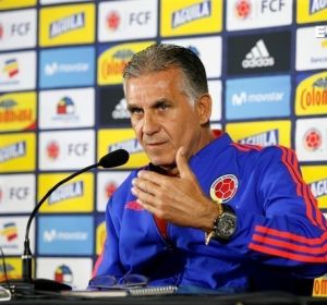 El seleccionador de Colombia, Carlos Queiroz. El seleccionador de Colombia, Carlos Queiroz.