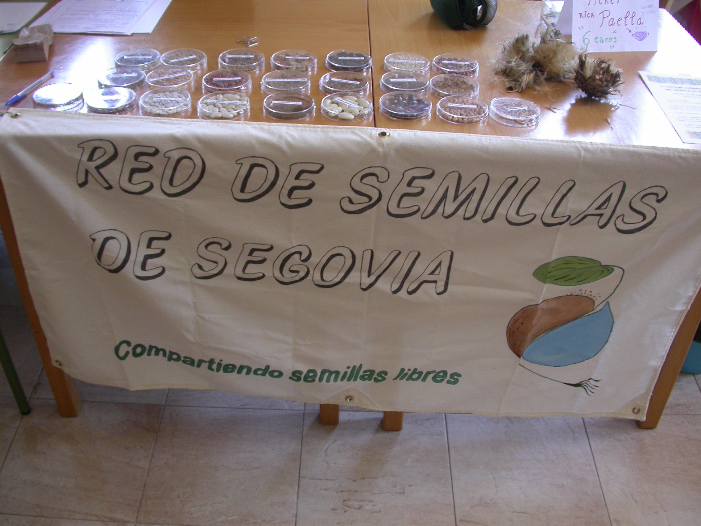 Intercambio de semillas en Vellosillo Intercambio de semillas en Vellosillo
