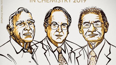 Goodenough, Whittingham y Yoshino ganan el Nobel de Qu&iacute;mica
