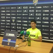Diego González, jugador del Málaga CF Diego González, jugador del Málaga CF