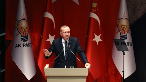 El presidente de Turqu&iacute;a, Recep Tayyip Erdogan