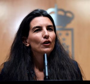 La portavoz de Vox en la Asamblea de Madrid, Rocío Monasterio La portavoz de Vox en la Asamblea de Madrid, Rocío Monasterio