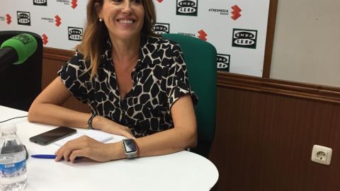 Rosa Romero, durante la entrevista en Onda Cero Ciudad Real