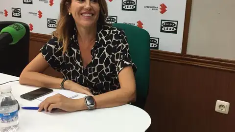 Rosa Romero, durante la entrevista en Onda Cero Ciudad Real Rosa Romero, durante la entrevista en Onda Cero Ciudad Real