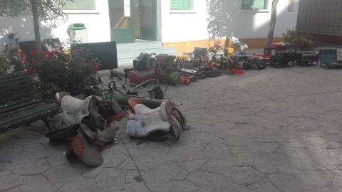 Objetos recuperados por la Guardia Civil de Ciudad Real