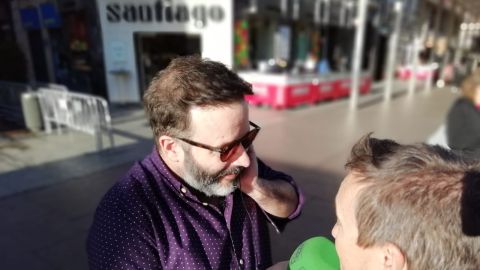 Edu Gal&aacute;n, en Zaragoza