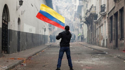 Protestas en Ecuador