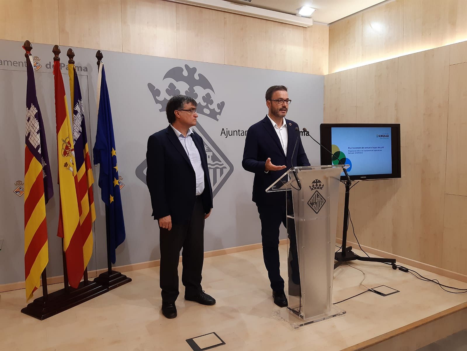Emaya invierte 14 millones en renovar la red de aguas de Son Castelló Emaya invierte 14 millones en renovar la red de aguas de Son Castelló