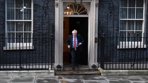 El primer ministro británico Boris Johnson El primer ministro británico Boris Johnson