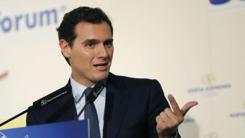 El líder de Ciudadanos, Albert Rivera