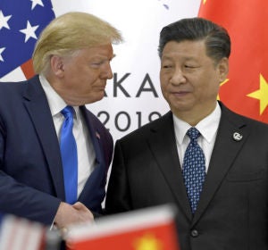 Donald Trump y Xi Jinping Donald Trump y Xi Jinping
