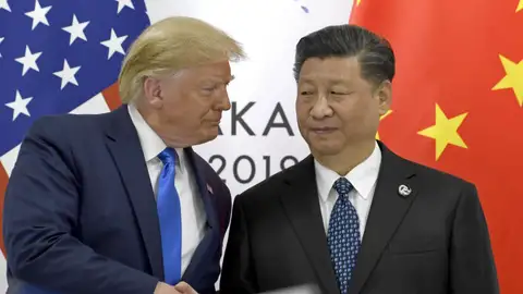 Donald Trump y Xi Jinping Donald Trump y Xi Jinping