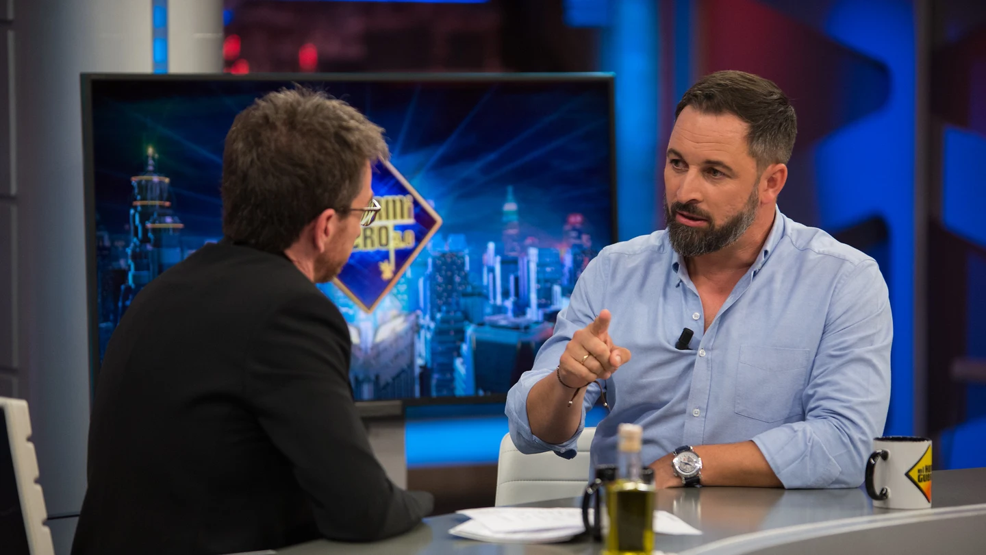Santiago Abascal, en 'El Hormiguero 3.0': "Eliminaríamos la Ley de Plazos en caso de aborto" Santiago Abascal, en 'El Hormiguero 3.0': "Eliminaríamos la Ley de Plazos en caso de aborto"