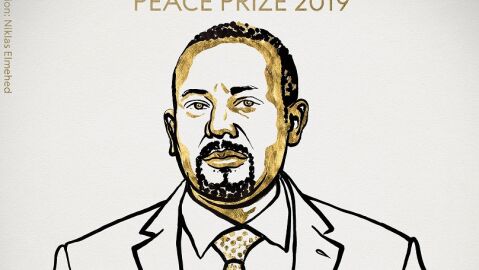 El primer ministro et&iacute;ope, Abiy Ahmed Ali, gana el Premio Nobel de la Paz