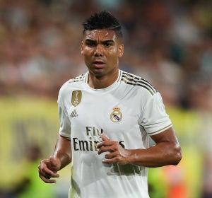 Carlos Casemiro, durante un partido con el Real Madrid Carlos Casemiro, durante un partido con el Real Madrid