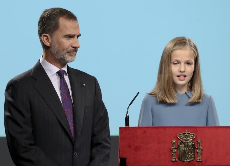 La princesa Leonor pronunciará su primer discurso en los Premios Princesa de Asturias en Oviedo La princesa Leonor pronunciará su primer discurso en los Premios Princesa de Asturias en Oviedo