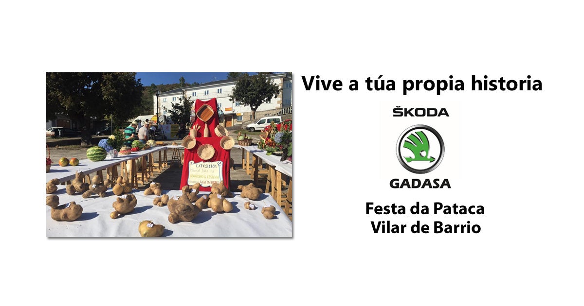 Vilar de Barrio celebra a 40ª Festa da Pataca este domingo 13 de outubro Vilar de Barrio celebra a 40ª Festa da Pataca este domingo 13 de outubro