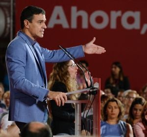 El secretario general del PSOE y presidente del Gobierno en funciones, Pedro Sánchez El secretario general del PSOE y presidente del Gobierno en funciones, Pedro Sánchez