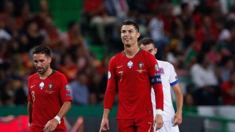 El atacante espa&ntilde;ol, Cristiano Ronaldo. 