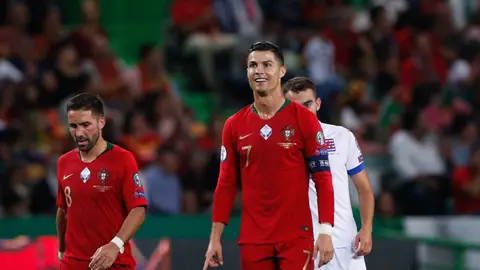 El atacante español, Cristiano Ronaldo. El atacante español, Cristiano Ronaldo.