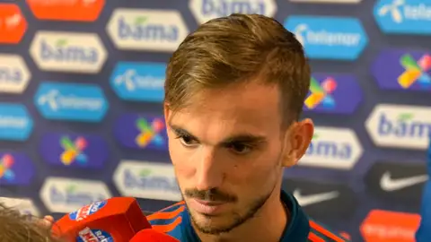 El centrocampista del Nápoles, Fabián Ruiz. El centrocampista del Nápoles, Fabián Ruiz.