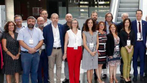 Integrantes de la Comisi&oacute;n Ejecutiva de la Federaci&oacute;n Valenciana de Municipios y Provincias.