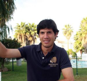 El exdelantero, Albert Luque. El exdelantero, Albert Luque.