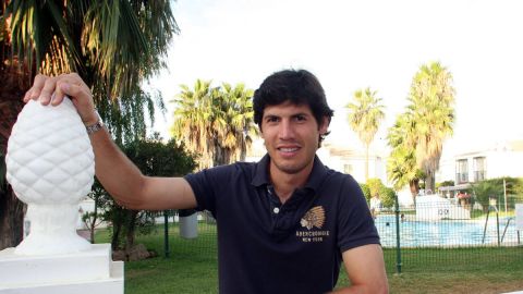 El exdelantero, Albert Luque. 