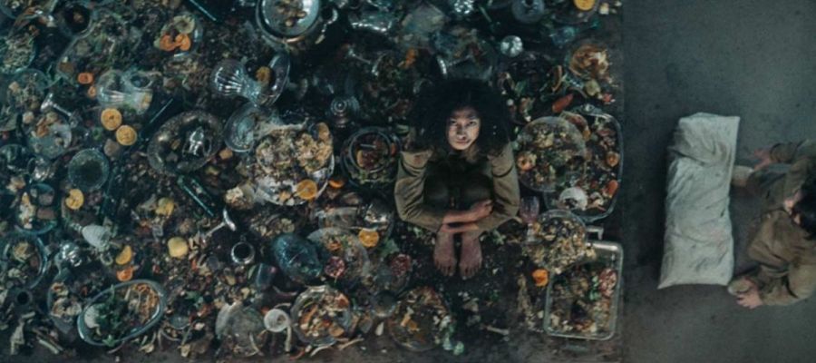 Imagen promocional de la película 'El hoyo', de Galder Gaztelu-Urrutia Imagen promocional de la película 'El hoyo', de Galder Gaztelu-Urrutia
