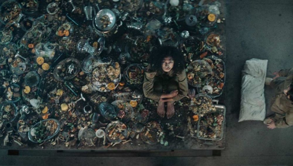 Imagen promocional de la película 'El hoyo', de Galder Gaztelu-Urrutia