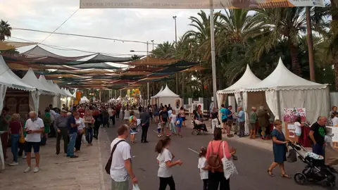Imagen de archivo de la Fireta del Camp d'Elx en su edición de 20219. Imagen de archivo de la Fireta del Camp d'Elx en su edición de 20219.