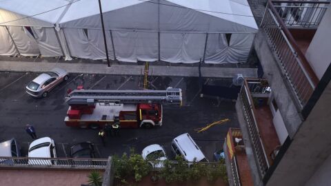 Incendio en Laredo