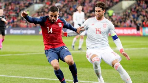El capit&aacute;n de la Selecci&oacute;n Espa&ntilde;ola, Sergio Ramos. 