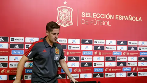 El seleccionador español, Robert Moreno. El seleccionador español, Robert Moreno.
