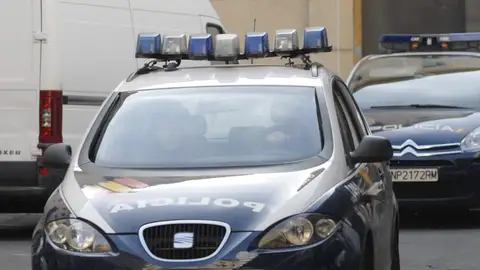 Imagen de archivo de un coche de la Policía Nacional. Imagen de archivo de un coche de la Policía Nacional.