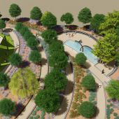 Imagen virtual del nuevo proyecto del Parc de Sa Riera de Palma 