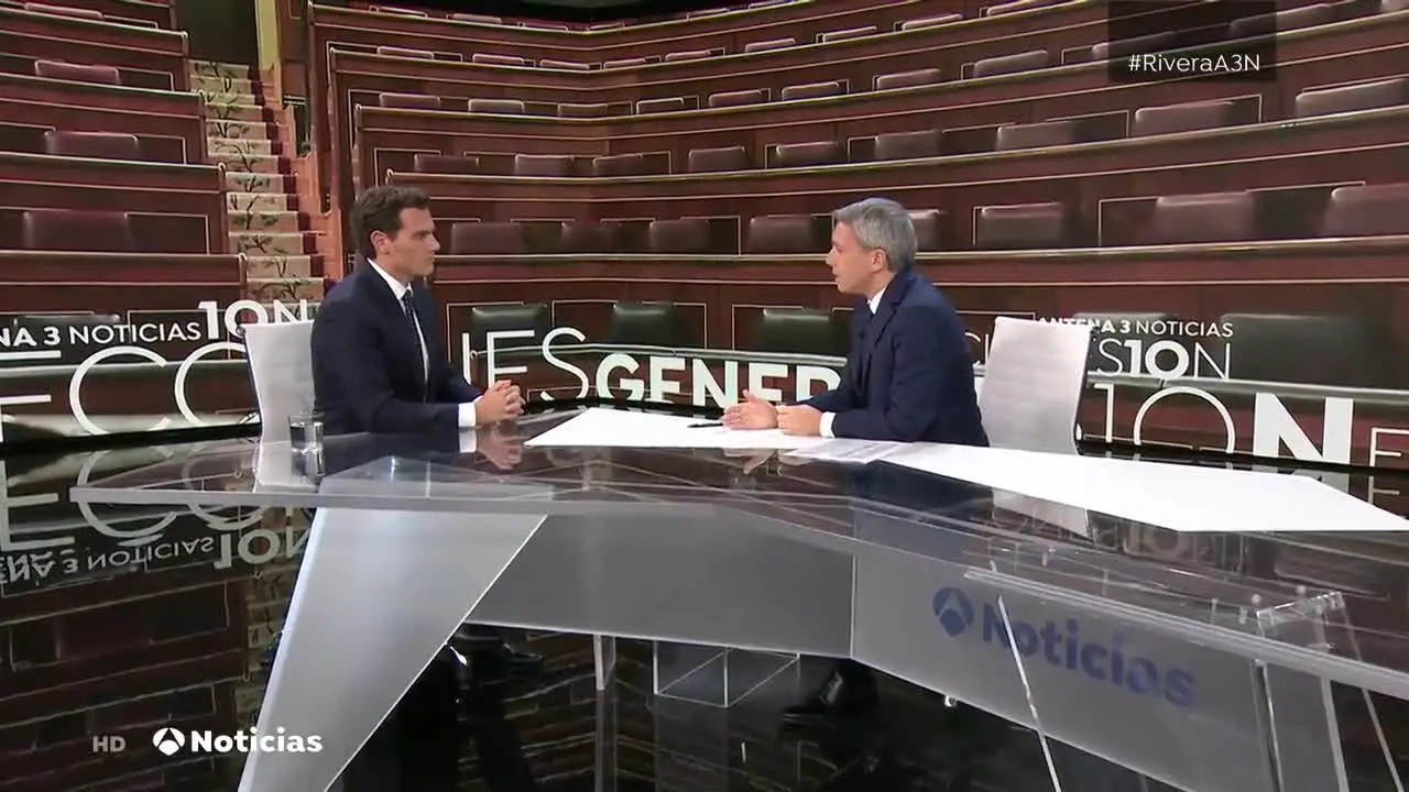 Albert Rivera en Antena 3 Noticias Albert Rivera en Antena 3 Noticias