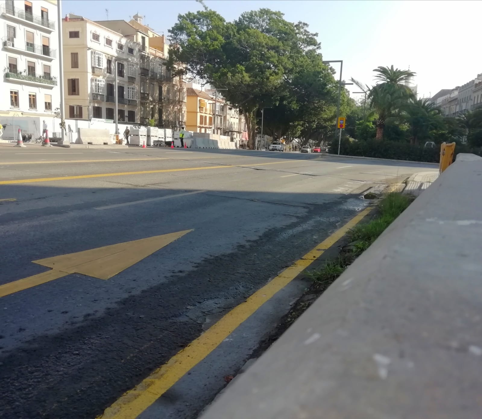 Fluidez en la reordenación del tráfico tras las obras del metro Fluidez en la reordenación del tráfico tras las obras del metro