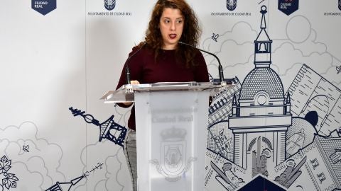 Sara Mart&iacute;nez, portavoz del equipo de Gobierno del Ayuntamiento de C.Real