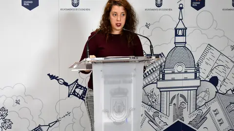 Sara Martínez, portavoz del equipo de Gobierno del Ayuntamiento de C.Real Sara Martínez, portavoz del equipo de Gobierno del Ayuntamiento de C.Real