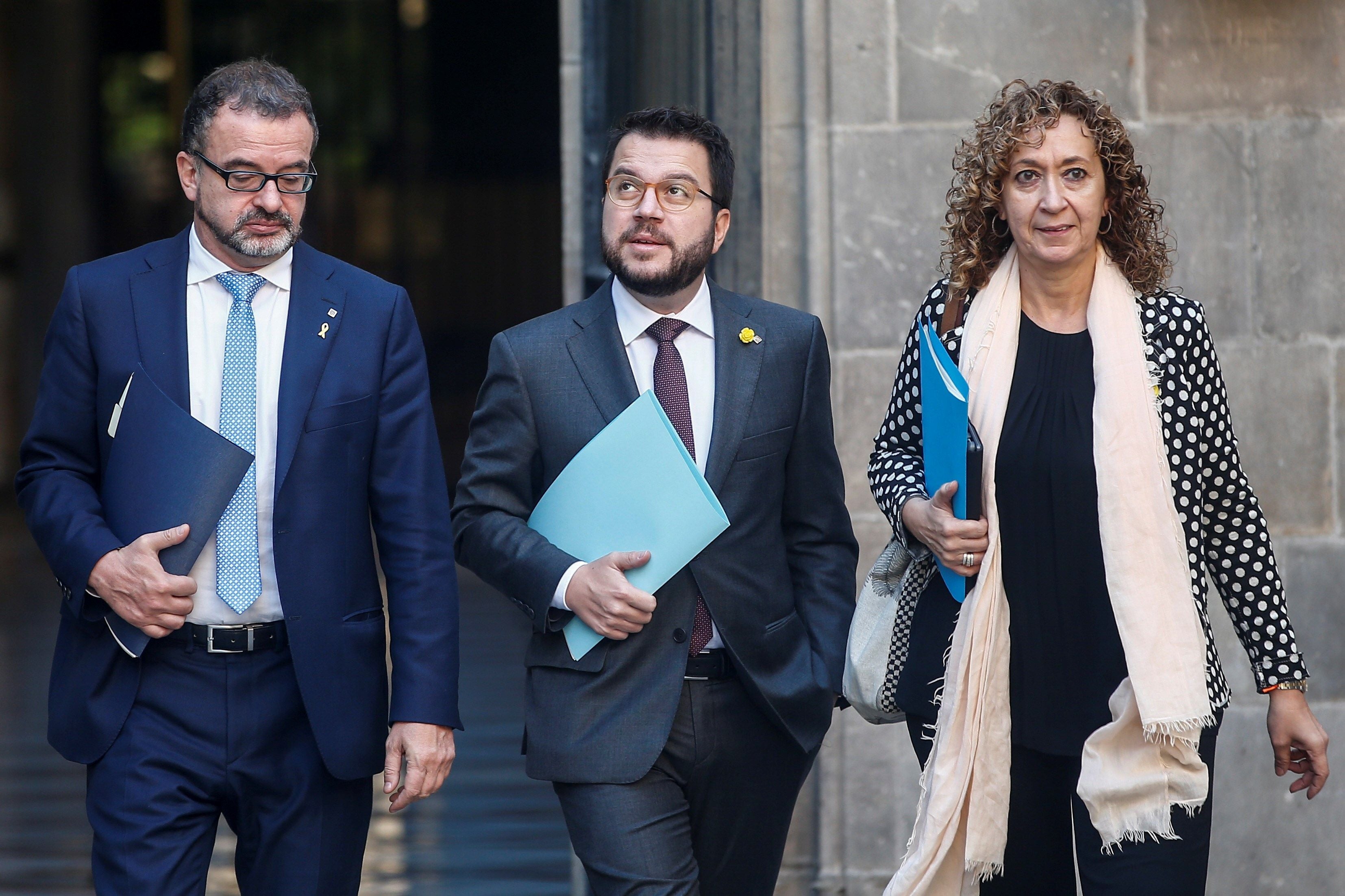 Ester Capella, consejera de Justicia de la Generalitat: "Acatamos la sentencia, pero la combatiremos jurídica y políticamente" Ester Capella, consejera de Justicia de la Generalitat: "Acatamos la sentencia, pero la combatiremos jurídica y políticamente"