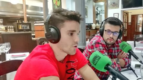 Alvarito, jugador del UMA Antequera