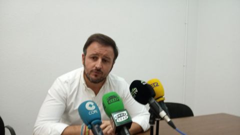 Imagen de archivo de Pablo Ruz, portavoz del PP de Elche.