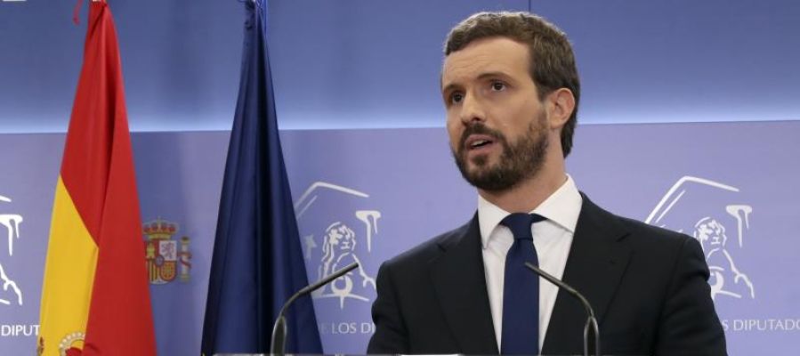 El líder del PP, Pablo Casado El líder del PP, Pablo Casado