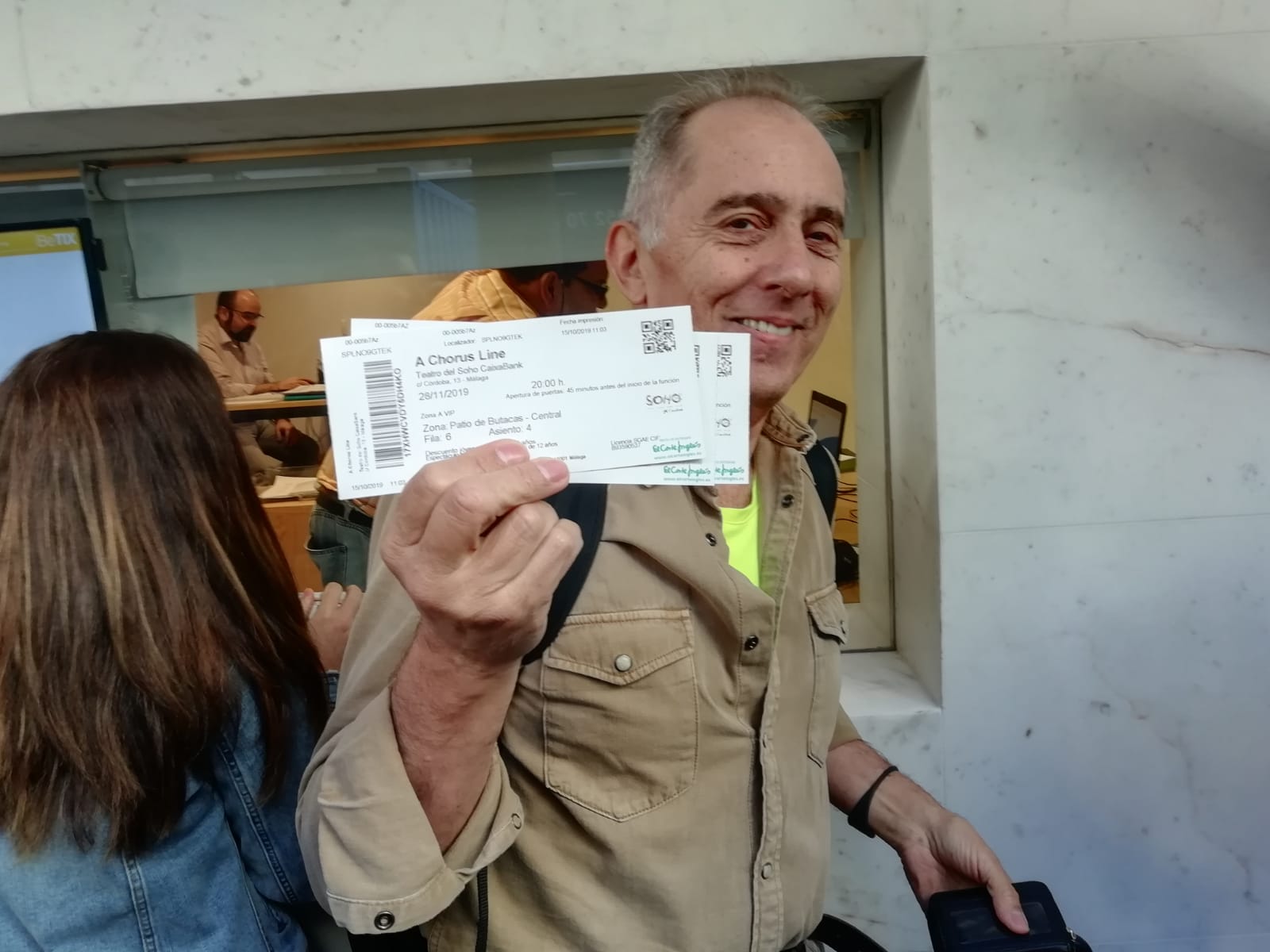 Primeras entradas vendidas en la taquilla del Teatro de Antonio Banderas Primeras entradas vendidas en la taquilla del Teatro de Antonio Banderas