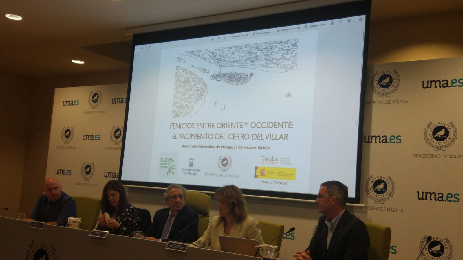 La UMA retoma los estudios en torno al yacimiento arqueológico del Cerro del Villar La UMA retoma los estudios en torno al yacimiento arqueológico del Cerro del Villar