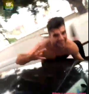 Sube un vídeo conduciendo con el cuerpo fuera del coche y acaba detenido Sube un vídeo conduciendo con el cuerpo fuera del coche y acaba detenido